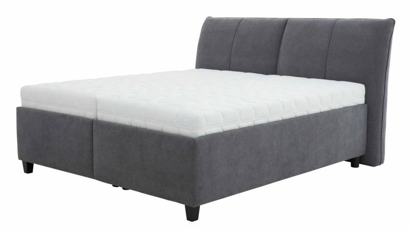 Interliving Polsterbett IL 1414 ca. 180 x 200 cm in Stoff grau von Interliving