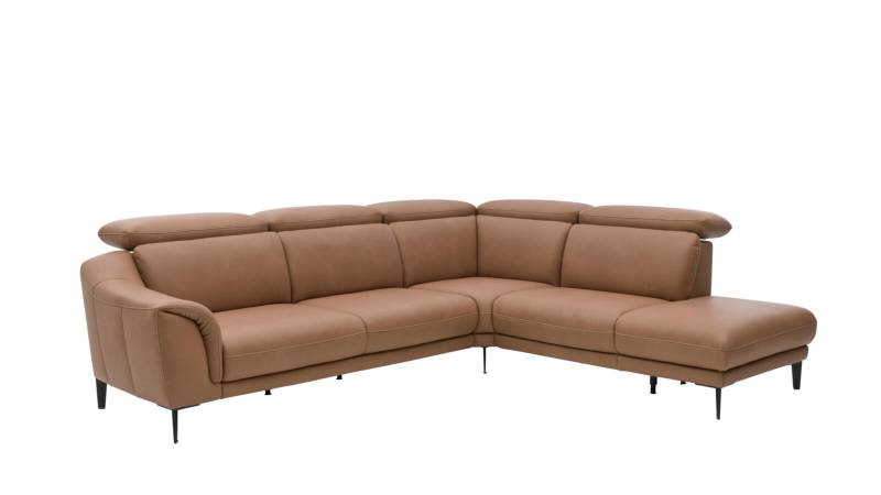 Interliving Polstergranitur IL 4461 ca. 292x244cm in Leder Evita hazel von Interliving