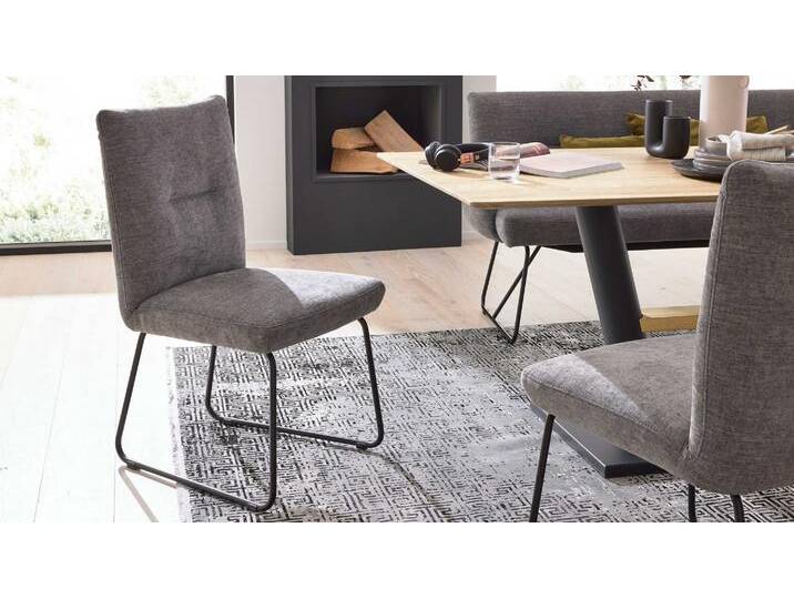 Interliving Stuhl IL 5504 in Stoff Concrete grey von Interliving