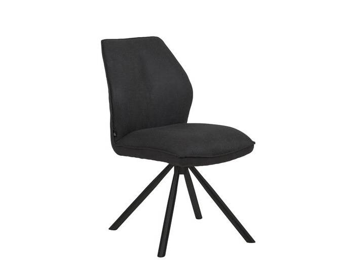 Interliving Stuhl IL5116 mit Sitzschale in Microfaser carbonschwa von Interliving