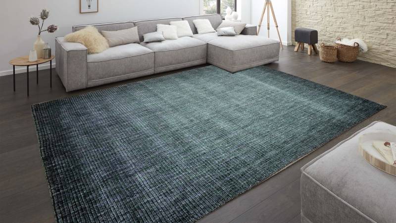 Interliving Teppich R-8120 ca. 70x140cm in Farbe petrol von Interliving