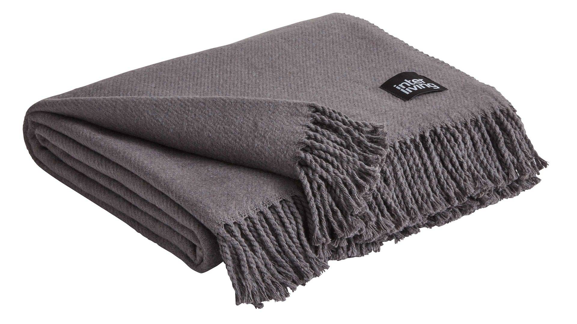 Interliving Wohndecke IL-9109 ca. 150x200cm in Farbe anthracite Interliving Wohndecke IL-9109 ca. 150x200cm in Farbe anthracite von Interliving