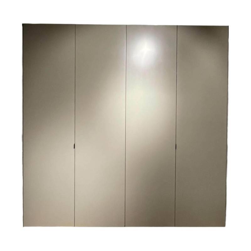 Falltürenkleiderschrank Collect Plus Lack M37 Manor Grün Braun Ledergriff Schwar... von Interlübke
