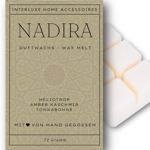 Interluxe Duftmelt Wachsmelt Duftwachs Nadira duftendes Wachs orientalischer Duft Melt duftend Waxmelt 100% pflanzlich Duftwachswürfel Wachs mit Duftöl Melts Interluxe Duftmelt Wachsmelt Duftwachs Nadira duftendes Wachs orientalischer Duft Melt duftend Waxmelt 100% pflanzlich Duftwachswürfel Wachs mit Duftöl Melts von Interluxe