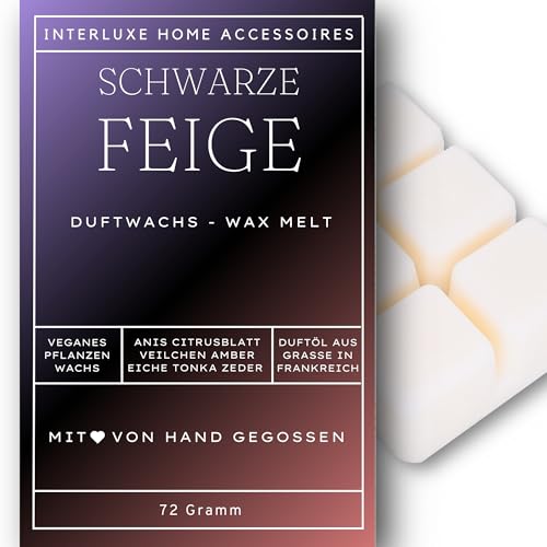 Interluxe Duftmelt Wachsmelt Duftwachs Schwarze Feige Duft Melt duftendes Wachs duftend Waxmelt 100% pflanzlich Duftwachswürfel Wachs mit Duftöl Melts Interluxe Duftmelt Wachsmelt Duftwachs Schwarze Feige Duft Melt duftendes Wachs duftend Waxmelt 100% pflanzlich Duftwachswürfel Wachs mit Duftöl Melts von Interluxe