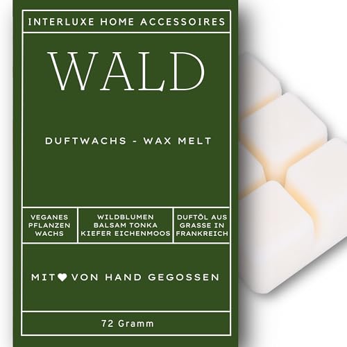 Interluxe Duftmelt Wachsmelt Duftwachs Wald angenehm duftend Waxmelt 100% pflanzlich Duftwachswürfel Wachs mit Duftöl Melts Interluxe Duftmelt Wachsmelt Duftwachs Wald angenehm duftend Waxmelt 100% pflanzlich Duftwachswürfel Wachs mit Duftöl Melts von Interluxe