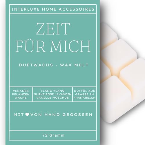 Interluxe Duftwachs Duft Zeit für Mich Duftnote Duftrichtung Wellness Spa angenehm duftend Waxmelt 100% pflanzlich Duftwachswürfel Duftwachsblock Wachs mit Duftöl Interluxe Duftwachs Duft Zeit für Mich Duftnote Duftrichtung Wellness Spa angenehm duftend Waxmelt 100% pflanzlich Duftwachswürfel Duftwachsblock Wachs mit Duftöl von Interluxe