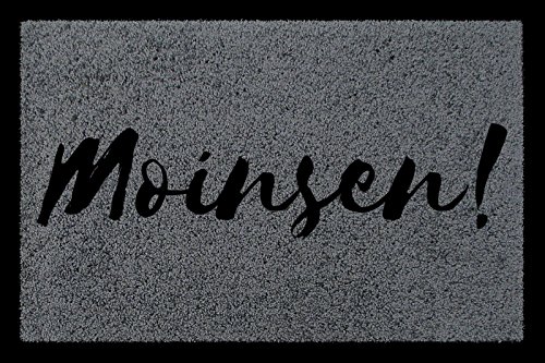 Interluxe FUSSMATTE Türvorleger MOINSEN Hamburg Norden Türmatte Schmutzmatte Geschenk Dunkelgrau Interluxe FUSSMATTE Türvorleger MOINSEN Hamburg Norden Türmatte Schmutzmatte Geschenk Dunkelgrau von Interluxe