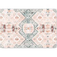 Interluxe Fußmatte 40x60 cm - Boho Vintage Ibiza Rutschfeste Fussmatte Dekomatte Türmatte Zuhause Wohnung Eingangsbereich Interluxe Fußmatte 40x60 cm - Boho Vintage Ibiza Rutschfeste Fussmatte Dekomatte Türmatte Zuhause Wohnung Eingangsbereich von Interluxe