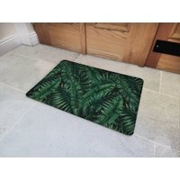 Interluxe Fußmatte 40x60 cm - Tropical Rutschfeste Fussmatte Als Geschenk Für Freunde, Familie & Bekannte, Tropisch, Naturliebhaber von Interluxe
