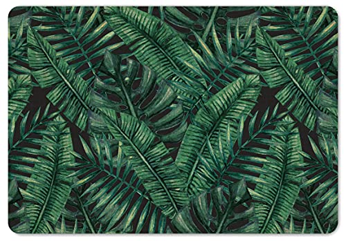 Interluxe Fußmatte 40x60 cm - Tropical - rutschfeste Fussmatte als Geschenk für Freunde, Familie & Bekannte, Tropisch, Naturliebhaber von Interluxe