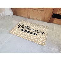 Interluxe Fußmatte 40x60 cm - Willkommen Ne Nur Spaß Rutschfeste Fussmatte, Witzige Begrüßung Gäste Freunde Besuch Lustige Geschenkidee von Interluxe
