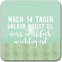 Interluxe Leuchtender Led Untersetzer - Nach 14 Tagen Urlaub Witzige Tischdeko Geschenk Für Beste Freundin Freund Büro von Interluxe