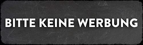 Interluxe Magnet Magnetschild - Bitte Keine Werbung - für Briefkasten Haustür Briefkastenschild Interluxe Magnet Magnetschild - Bitte Keine Werbung - für Briefkasten Haustür Briefkastenschild von Interluxe