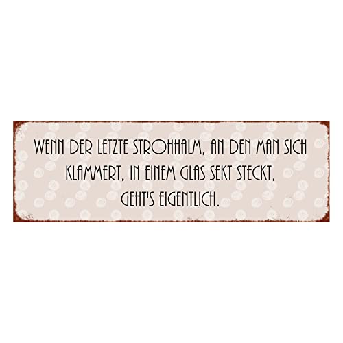 Interluxe Magnet Magnetschild - Wenn der letzte Strohhalm - lustiger Spruch magnetisches Schild als Geschenk für Freunde Familie Kollegen Interluxe Magnet Magnetschild - Wenn der letzte Strohhalm - lustiger Spruch magnetisches Schild als Geschenk für Freunde Familie Kollegen von Interluxe