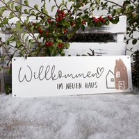 Interluxe Metallschild Willkommen Im Neuen Haus Scandi Nordic Living Einzugsgeschenk Umzug Zuhause Häuschen Schild Freunden Familie Interluxe Metallschild Willkommen Im Neuen Haus Scandi Nordic Living Einzugsgeschenk Umzug Zuhause Häuschen Schild Freunden Familie von Interluxe