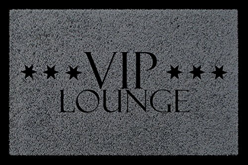 Interluxe SCHMUTZMATTE Fußmatte VIP Lounge Türvorleger Geschenk Flur Eingang 60x40 cm Dunkelgrau Interluxe SCHMUTZMATTE Fußmatte VIP Lounge Türvorleger Geschenk Flur Eingang 60x40 cm Dunkelgrau von Interluxe
