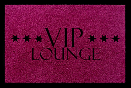 Interluxe SCHMUTZMATTE Fußmatte VIP Lounge Türvorleger Geschenk Flur Eingang 60x40 cm Fuchsia Interluxe SCHMUTZMATTE Fußmatte VIP Lounge Türvorleger Geschenk Flur Eingang 60x40 cm Fuchsia von Interluxe