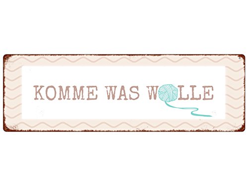 Interluxe METALLSCHILD Türschild KOMME was Wolle Stricken Handarbeit Häkeln Nähen Wolle Interluxe METALLSCHILD Türschild KOMME was Wolle Stricken Handarbeit Häkeln Nähen Wolle von Interluxe