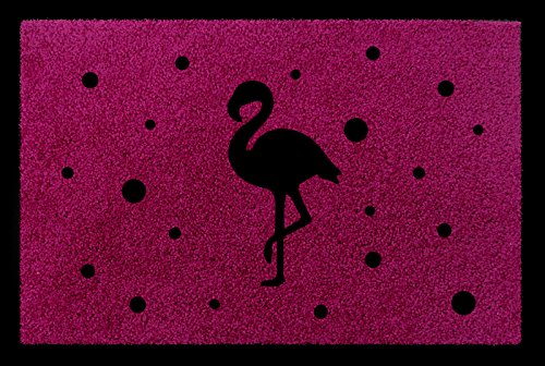 Interluxe TÜRMATTE Fußmatte Flamingo Dekomatte Trend Einzug Geschenk Sommer Eingang Fuchsia Interluxe TÜRMATTE Fußmatte Flamingo Dekomatte Trend Einzug Geschenk Sommer Eingang Fuchsia von Interluxe