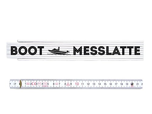 ZOLLSTOCK Metermaß Maßstab BOOT MESSLATTE Werkstatt Geschenk von Interluxe