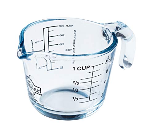 Arcuisine Borosilicate Glass Measuring Cup 8.5 oz. by International Cookware von Ôcuisine