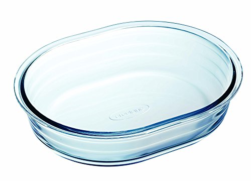 Arcuisine Borosilicate Glass Oval Roaster 9.85 Inches (25 Centimeter) by International Cookware von Arcuisine