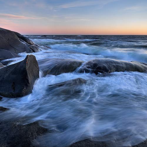 International Graphics Fertigbild - Strand, Hans - ''Skagerack Coast'' - 30 x 30 cm - Direktdruck auf Acryl von International Graphics