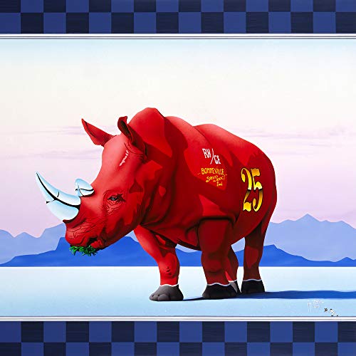 International Graphics Fertigbild - TEMPIER, Guy - ''Bonneville Speed Week'' - 30 x 30 cm - Direktdruck auf Acryl von International Graphics