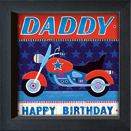 International Graphics Gerahmte Postkarte - HART, Simon - ''Daddy Cool'' - 16 x 16 cm - schwarzer Rahmen von International Graphics