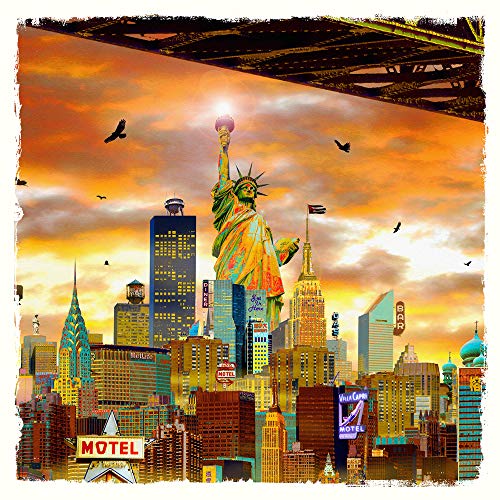 International Graphics Fertigbild - KRIEF, Yves - ''Statue of Liberty'' - 30 x 30 cm - Direktdruck auf Acryl von International Graphics