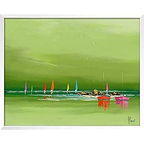 Gerahmte Kunstdrucke - Flanet, Frédéric - ''Avant l´orage'' - 31 x 25 cm - Serie ATOS von International Graphics