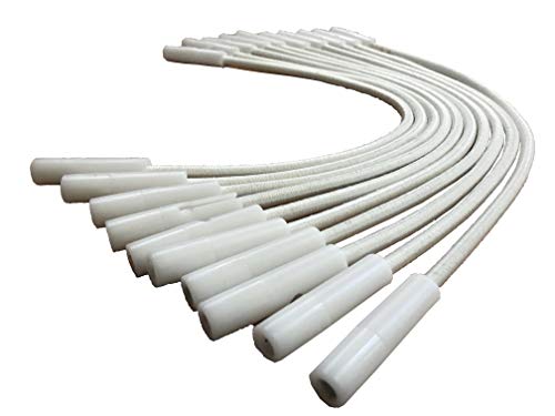 International Pool Protection Verstellbare Gummispanner für Poolabdeckung, 15 Stück, Weiß von International Pool Protection