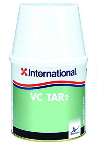 International VC Tar2 Grundierung für den Unterwasserbereich, 2-Komponenten - Schützt vor Osmose + Korrosion, Grundierung vor Antifouling von International