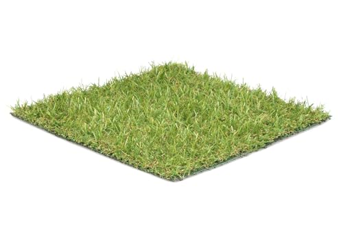 Arabella Kunstrasen Hochflor Outdoor Rasenteppich – 200 cm Breite - 20 mm (Grün, 100 x 200 cm) von Internethandel Pfordt