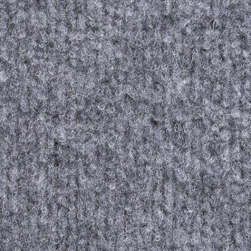 Internethandel Pfordt Kunstrasen 400x400 cm Grau, Rasenteppich mit Noppen, Outdoor Teppich wetterfest und pflegeleicht für Balkon, Terrasse und Garten von Internethandel Pfordt