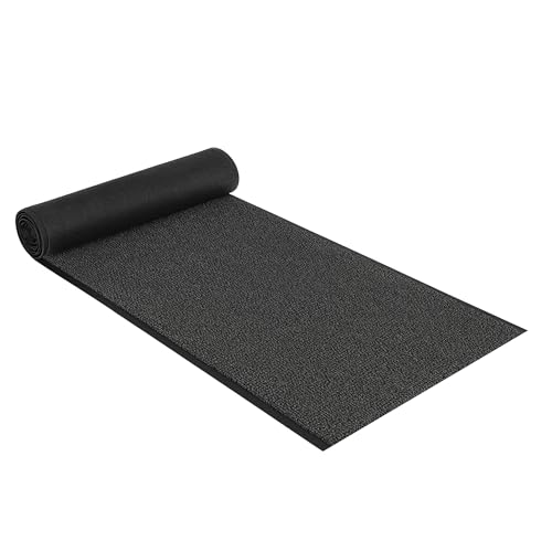 Internethandel Pfordt Schmutzfangmatte Anthrazit, 250x90 cm, Fußmatte rutschfest aus Polyamid, Schmutzfangläufer für innen und überdachten Außenbereich von Internethandel Pfordt