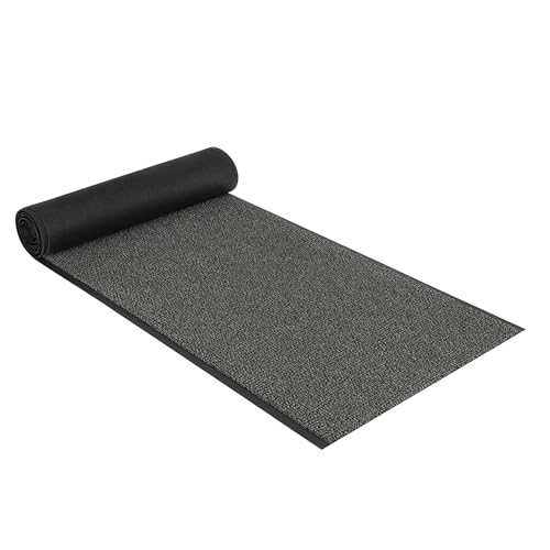 Internethandel Pfordt Schmutzfangmatte Grau, 800x120 cm, Fußmatte rutschfest aus Polyamid, Schmutzfangläufer für innen und überdachten Außenbereich von Internethandel Pfordt