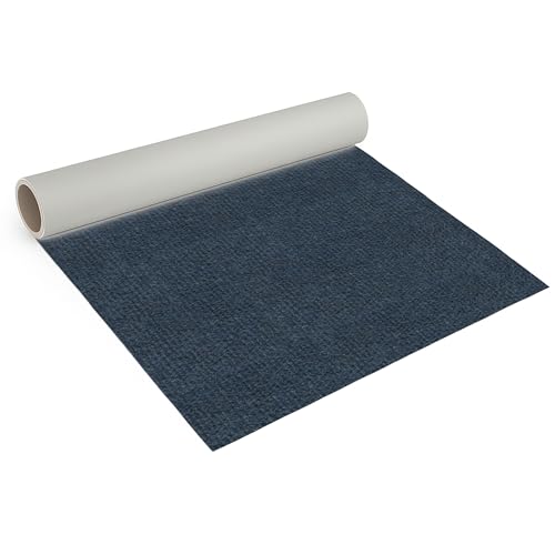 Internethandel Pfordt Teppichboden Nadelfilz Dunkelblau, 100x200 cm, robuster Nadelvlies Bodenbelag, Meterware für Wohnbereiche, Ausstellungen und Messen Internethandel Pfordt Teppichboden Nadelfilz Dunkelblau, 100x200 cm, robuster Nadelvlies Bodenbelag, Meterware für Wohnbereiche, Ausstellungen und Messen von Internethandel Pfordt