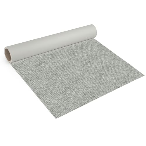 Internethandel Pfordt Teppichboden Nadelfilz Hellgrau, 2000x200 cm, robuster Nadelvlies Bodenbelag, Meterware für Wohnbereiche, Ausstellungen und Messen Internethandel Pfordt Teppichboden Nadelfilz Hellgrau, 2000x200 cm, robuster Nadelvlies Bodenbelag, Meterware für Wohnbereiche, Ausstellungen und Messen von Internethandel Pfordt