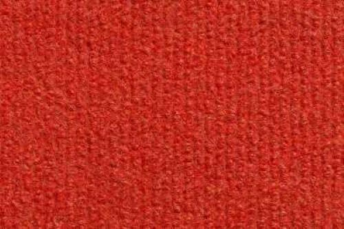 Internethandel Pfordt Teppichboden Nadelfilz Rot, 200x200 cm, robuster Nadelvlies Bodenbelag, Meterware für Wohnbereiche, Ausstellungen und Messen von Internethandel Pfordt