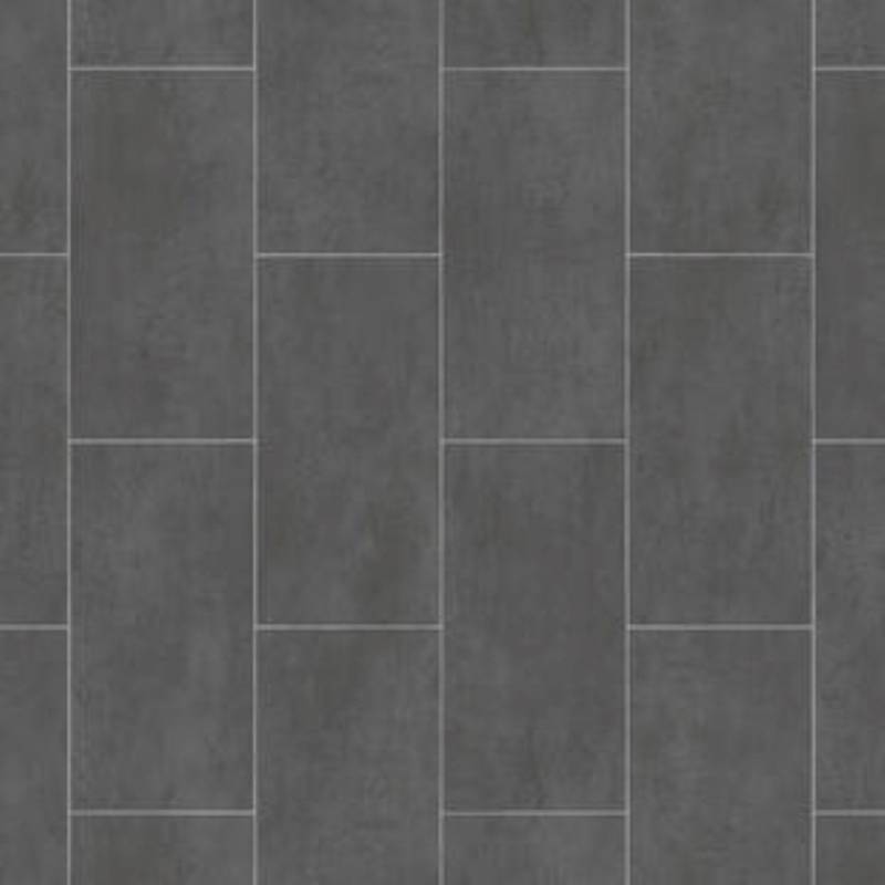 Internethandel Pfordt Vinylboden CV Bodenbelag „Melbourne Noir“ 200 cm Breite im Fliesendesign von Internethandel Pfordt