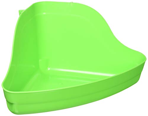 Interpet 862143 Kaytee High Corner Litter Pan für Kaninchen, Frettchen und andere Kleintiere, M von Interpet