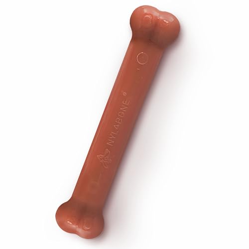 Nylabone Extreme, Kau- und Zahnspielzeug für Hunde, Hundeknochen, für aggressiv / Starke kauende, Speckgeschmack, für große hunde bis 23 kg von Nylabone