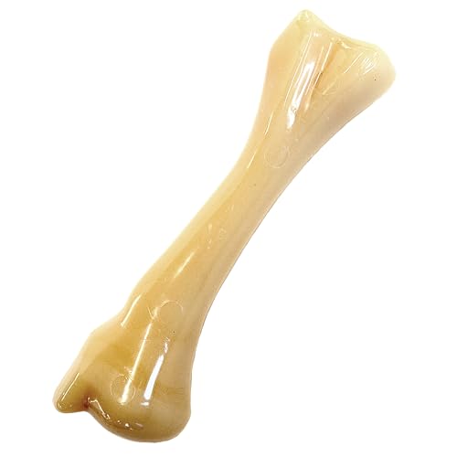 Nylabone Extreme, Kau- und Zahnspielzeug für Hunde, Hundeknochen, für aggressiv / Starke kauende, Hähnchengeschmack, für extra extra große Hunde über 23 kg, Monster-Knochen von Nylabone