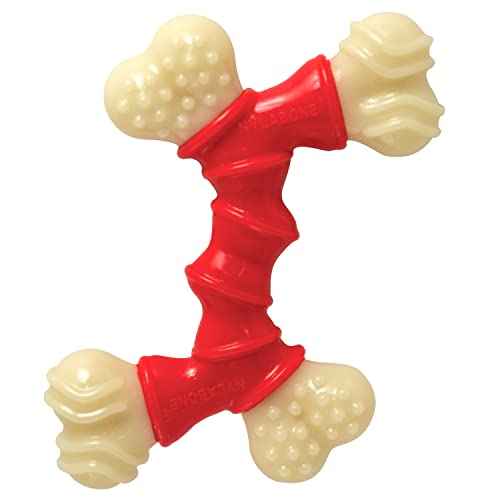 Interpet 982650 Nylabone - Dura Chew Double Bend-Kauknochen, Souper, XL von Nylabone