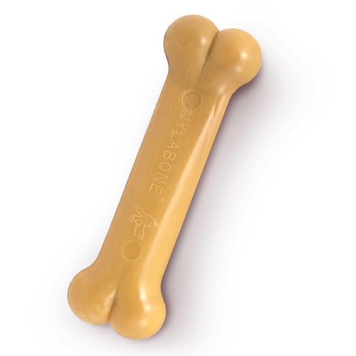 Nylabone Extreme, Kau- und Zahnspielzeug für Hunde, Hundeknochen, für aggressiv / Starke kauende, Erdnussbutter-Geschmack, für kleine hunde bis 11 kg von Nylabone