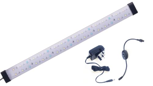 Interpet Eco-Max LED-Licht, helles Pflanzenwachstum, Tag- und Nachtmodus, tropische Aquarien bis zu 90 cm von Interpet