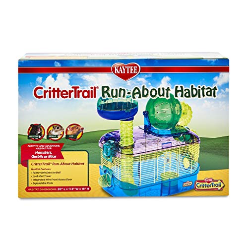 Kaytee CritterTrail Run-About-Habitat für Kleintiere wie Hamster, Rennmäuse und Mäuse Kaytee CritterTrail Run-About-Habitat für Kleintiere wie Hamster, Rennmäuse und Mäuse von Kaytee