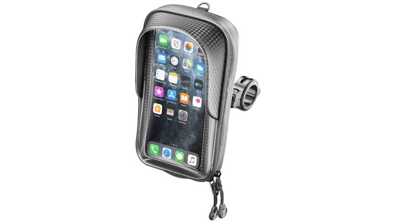 Interphone Handyhalter Universal Zip Case, Innenmaße 180 x 100 mm, für Geräte bis 6, 7" Sonnenblende von Interphone